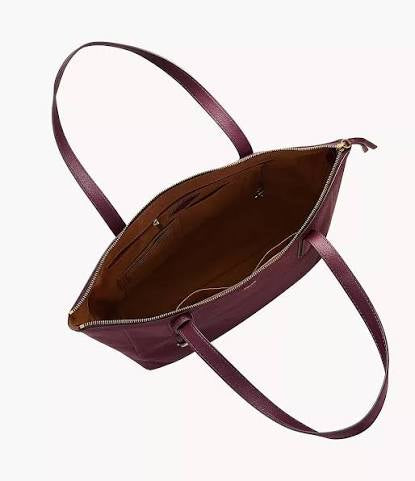 Fossil Sydney Tote Raisin