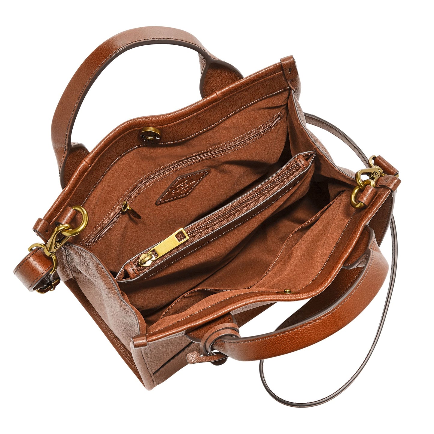 Fossil Kyler Satchel