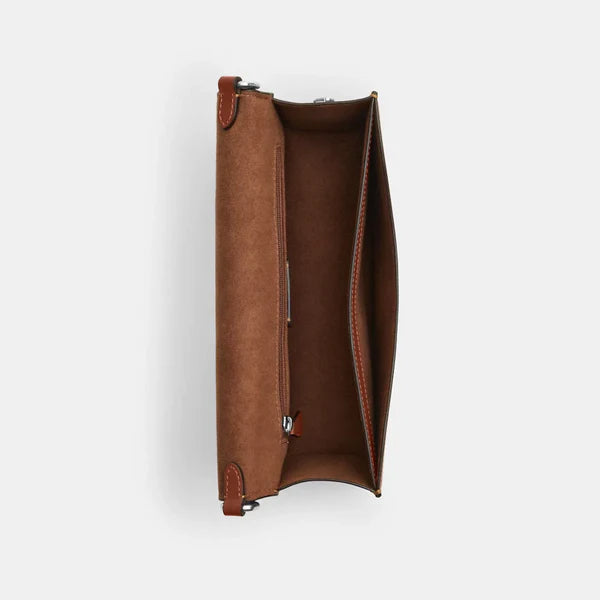 COACH ELIZA FLAP CROSSBODY REDWOOD (CT851)