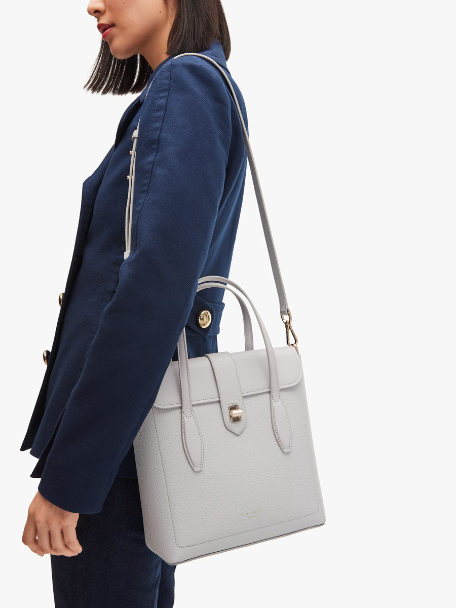 Kate Spade Essential Medium North South Tote Grey (Boutique Bag)