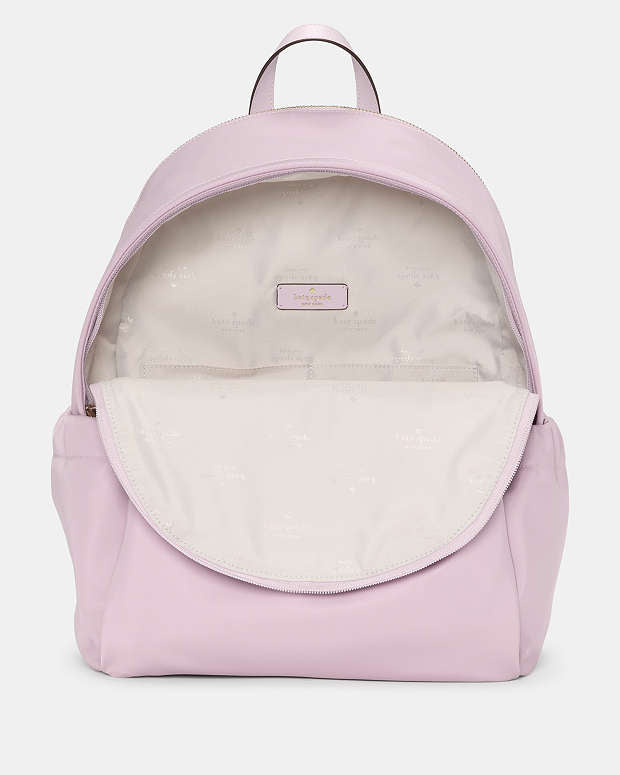 Kate Spade Carter Nylon Large Backpack Lavender Smoke
