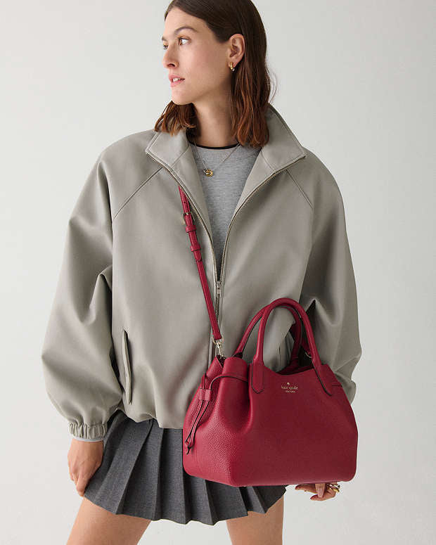 Kate Spade Dumpling Large Red Jam
