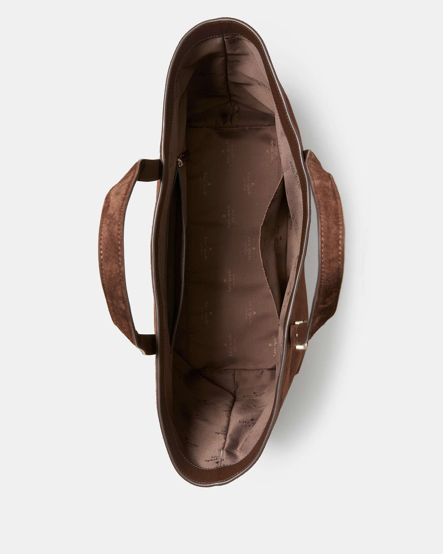 Kate Spade 454 Tote Suede Hot Fudge