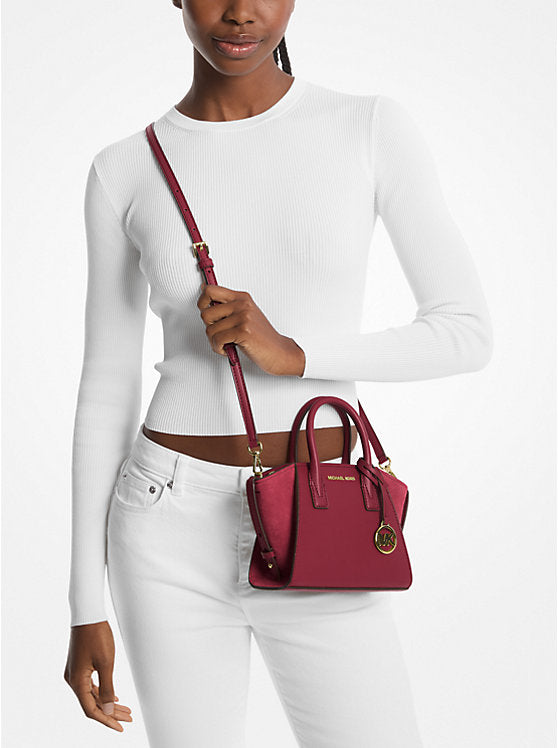 Michael Kors Avril Extra Small Cherry