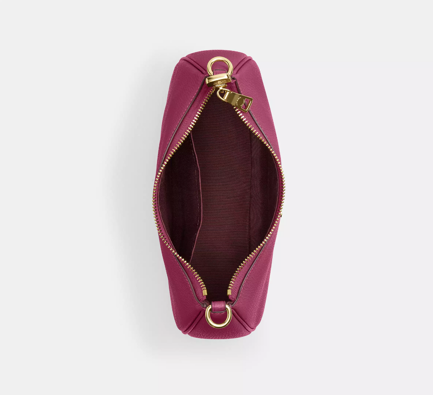 COACH TERI SHOULDER BAG WITH BOW CHARM PINK (CY654)