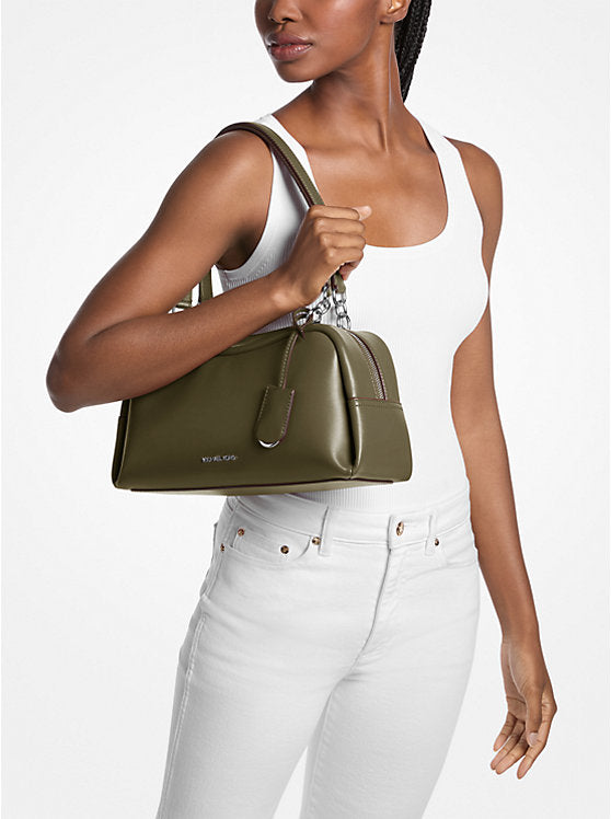 MICHAEL KORS Cecily Medium Shoulder Bag Olive