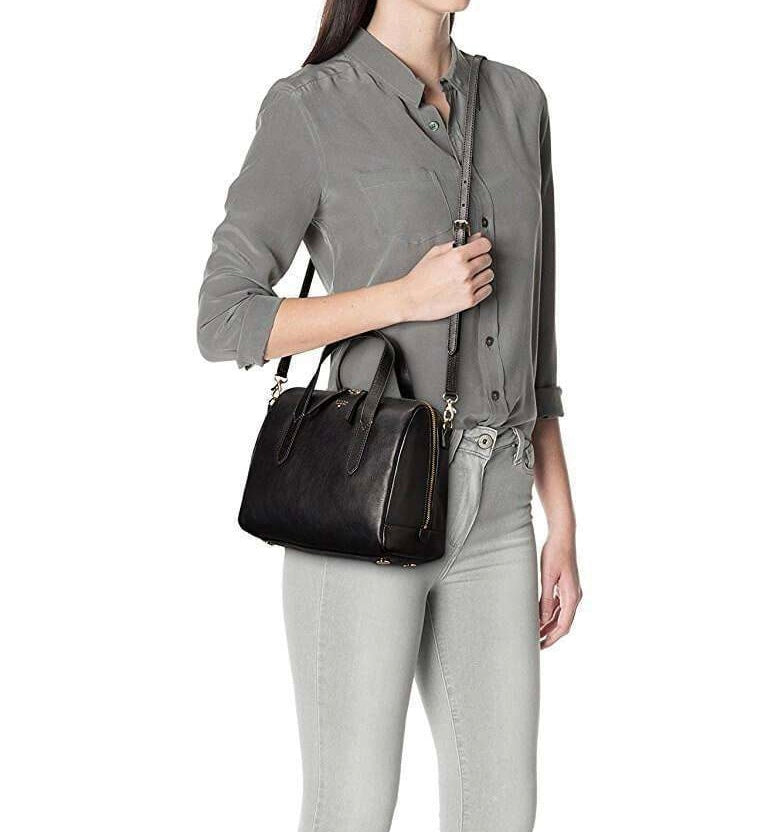 Fossil Sydney Satchel Black