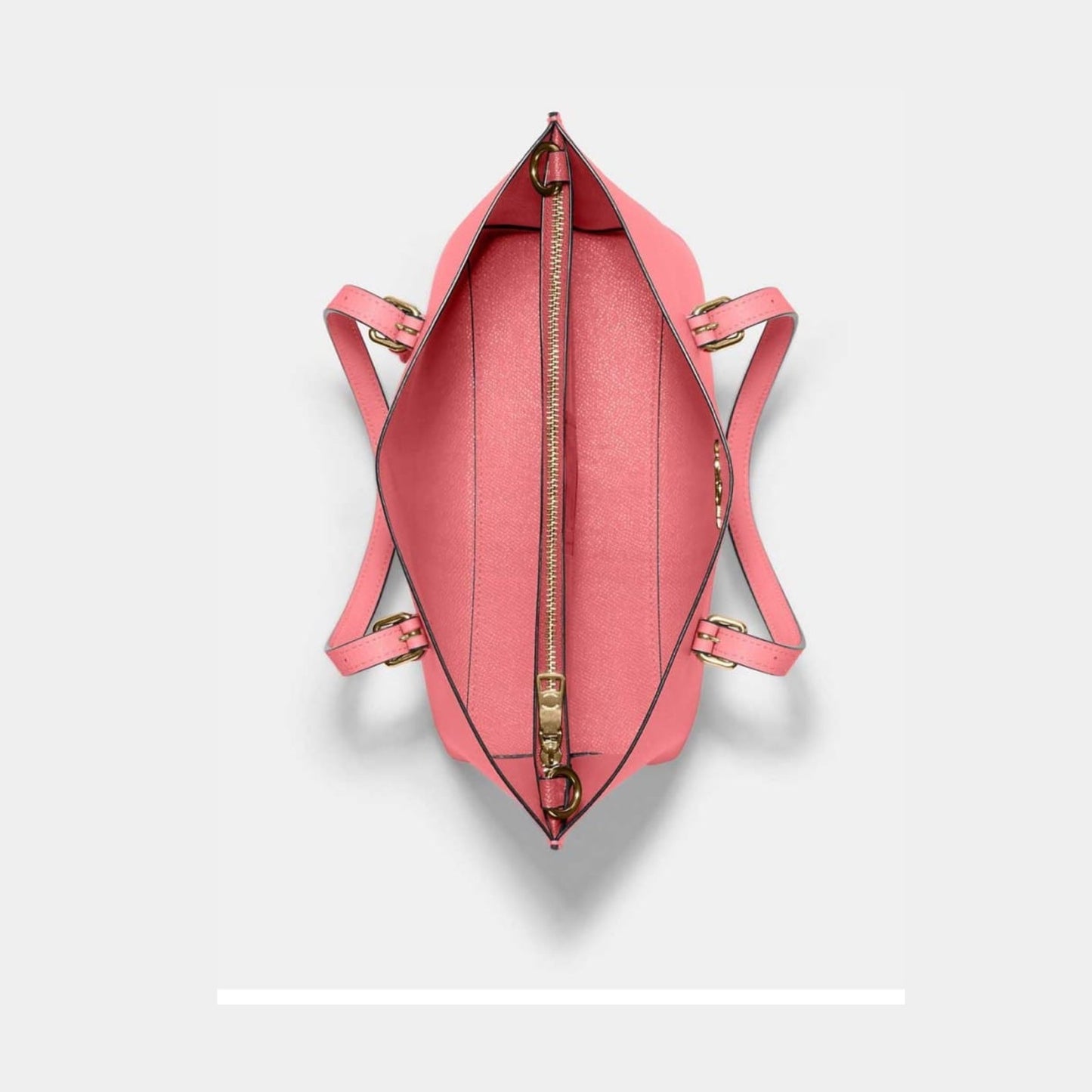 2 - Coach Mollie Tote Bag 25 Taffy Pink