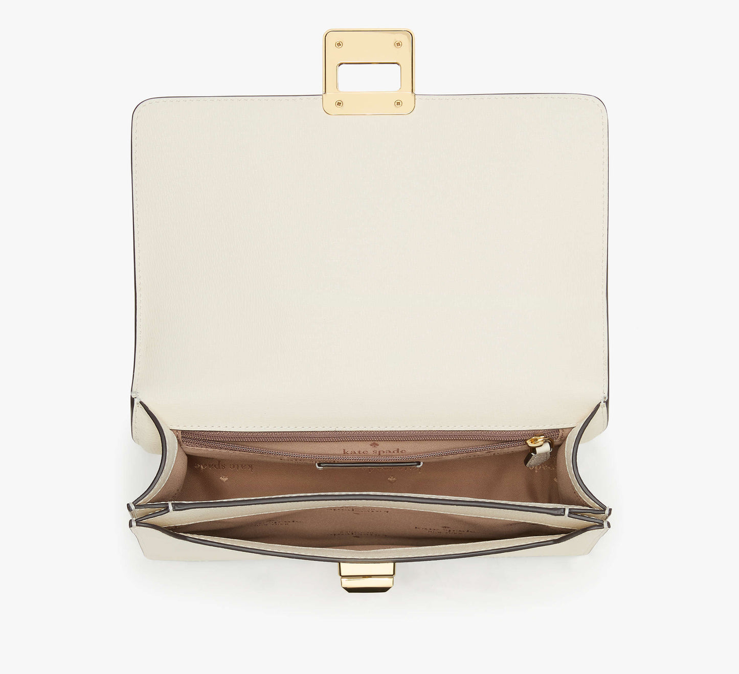 Kate Spade Phoebe Turnlock Shoulder Bag MERINGUE