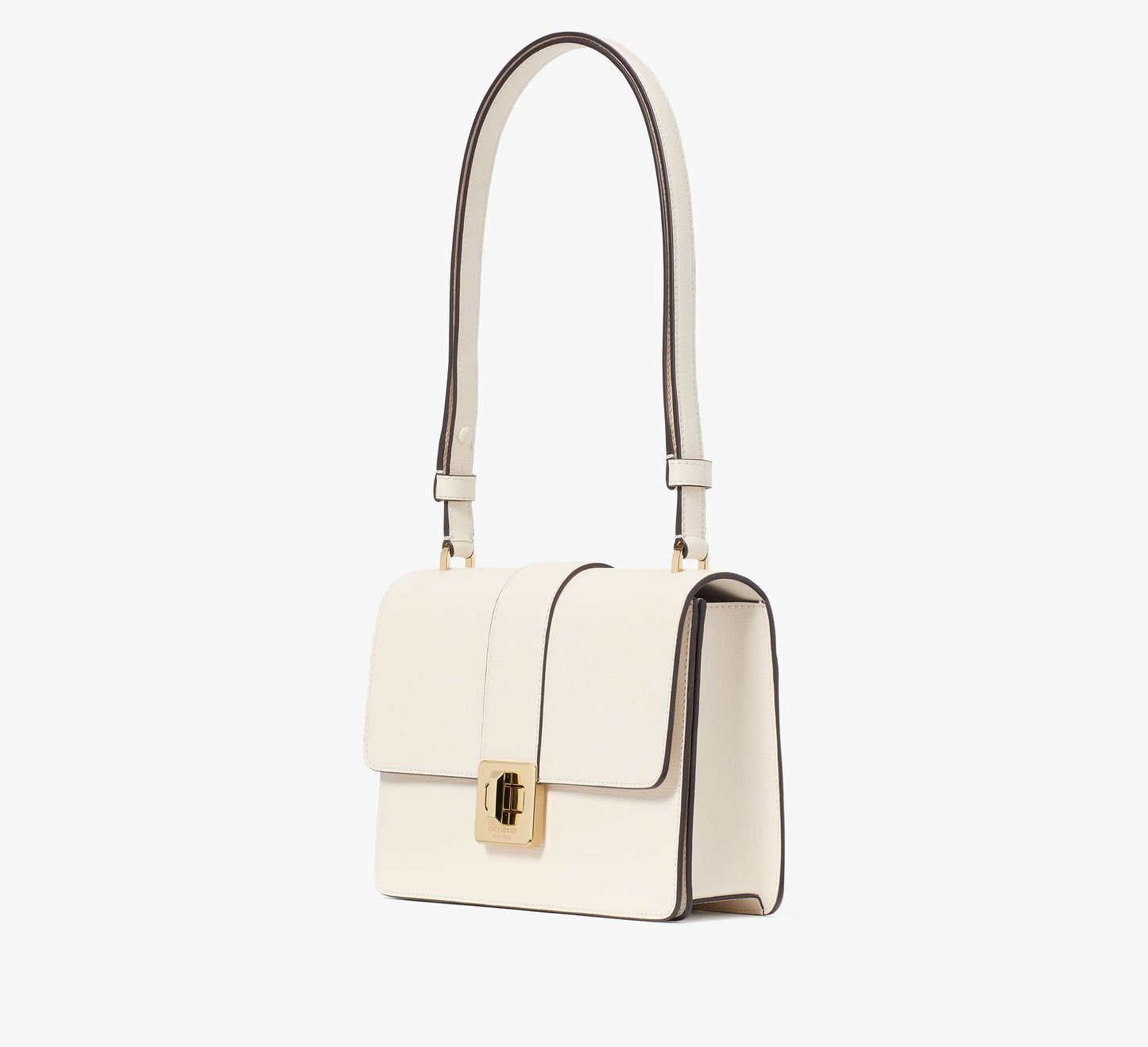 Kate Spade Phoebe Turnlock Shoulder Bag MERINGUE
