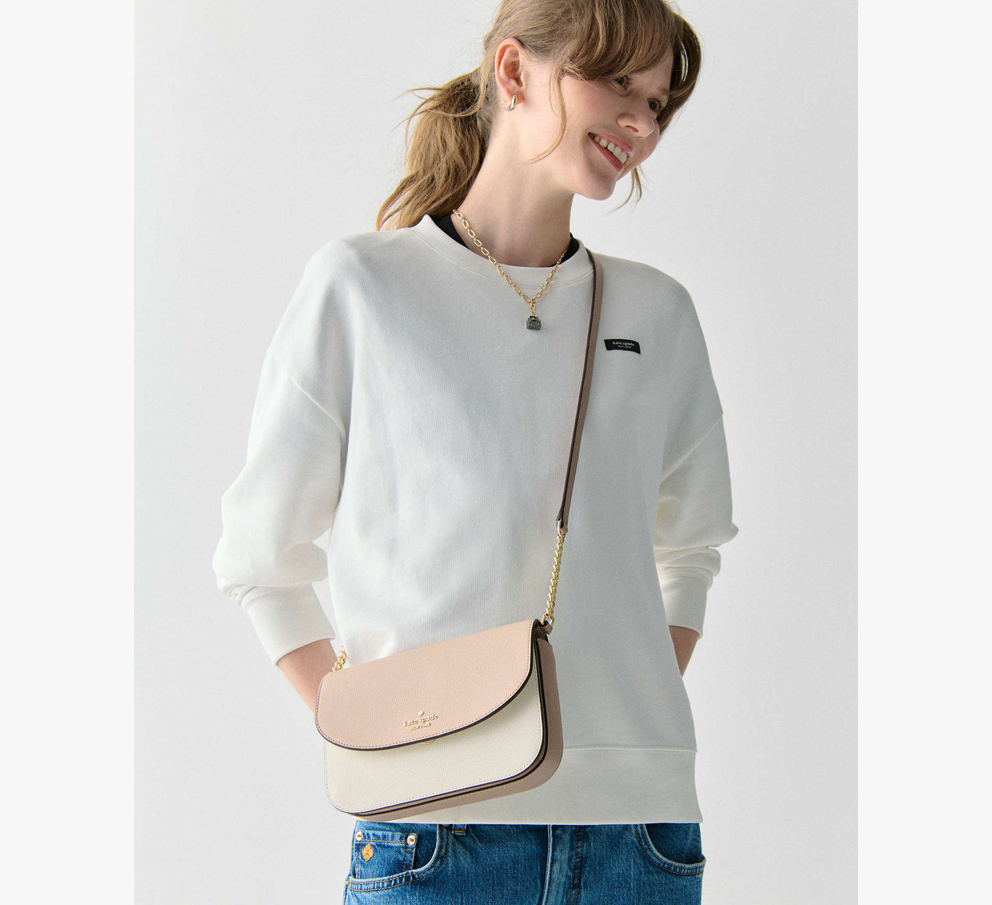 Kate Spade Kristi Crossbody Toasted Hazelnut Multi