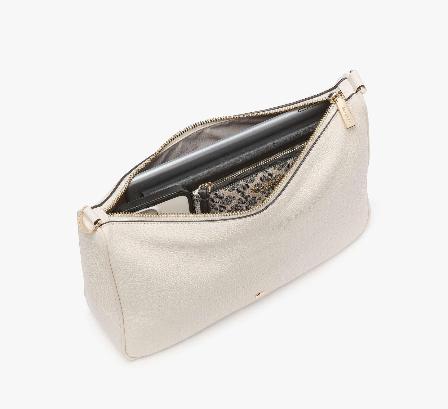 Kate Spade Emma Large Crossbody Bag Parchment