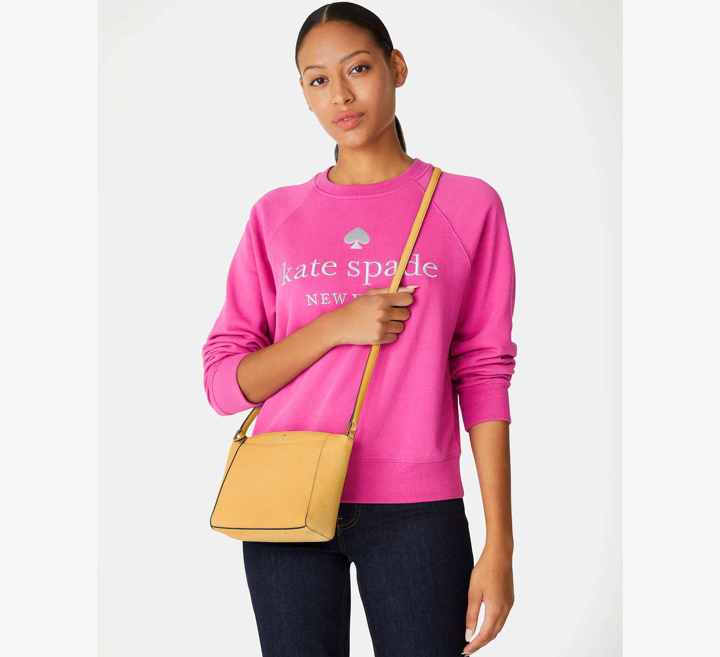 Kate Spade Monica Small Crossbody Fresh Hay