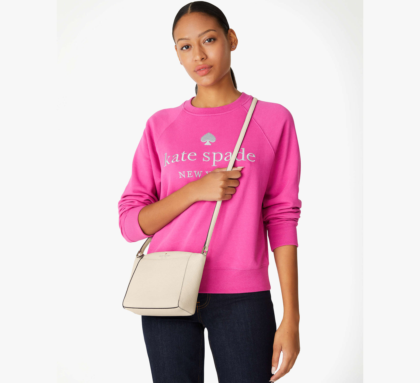 Kate Spade Monica Small Crossbody Light Sand