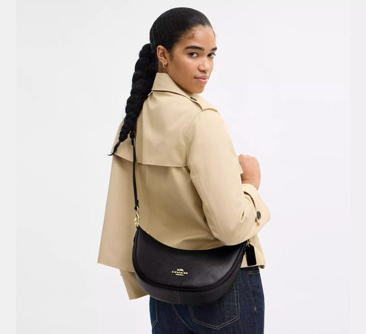 Coach Aria Shoulder Bag Leather