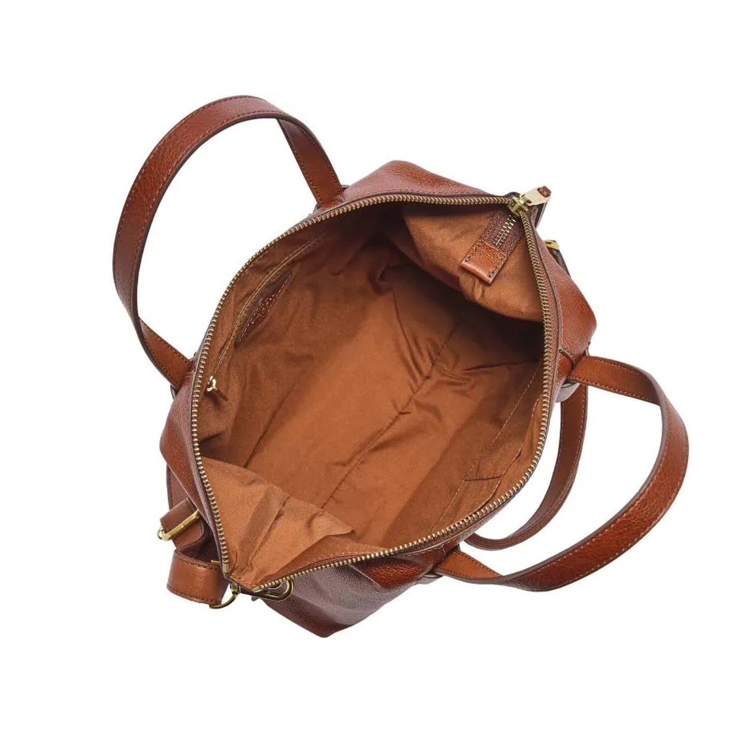 Fossil Skylar Satchel Brown