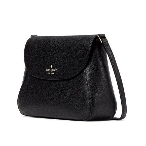 Kate Spade MONICA MEDIUM FLAP CROSSBODY Black