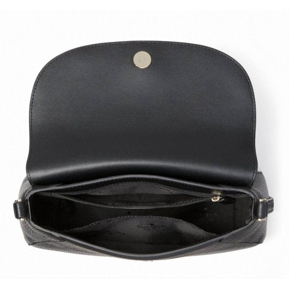 Kate Spade MONICA MEDIUM FLAP CROSSBODY Black
