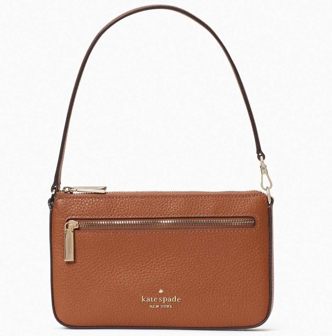 Kate Spade Leila Convertible Wristlet Brown