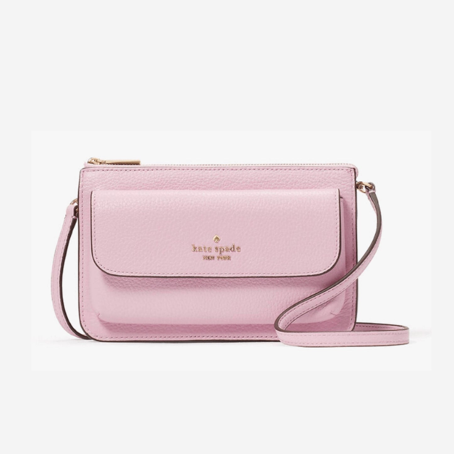 Kate Spade Leila Small Flap Crossbody Pink