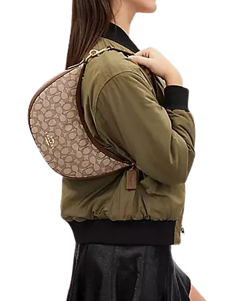 Coach Aria Signature Khaki Brown