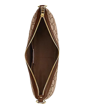 Coach Aria Signature Khaki Brown