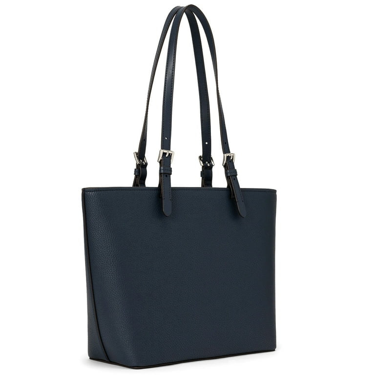 Michael Kors JETSET TRAVEL MEDIUM DOUBLE POCKET TOTE (35F3GTVT6B) NAVY