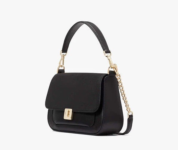 Kate Spade Phoebe Small Flap Crossbody Black