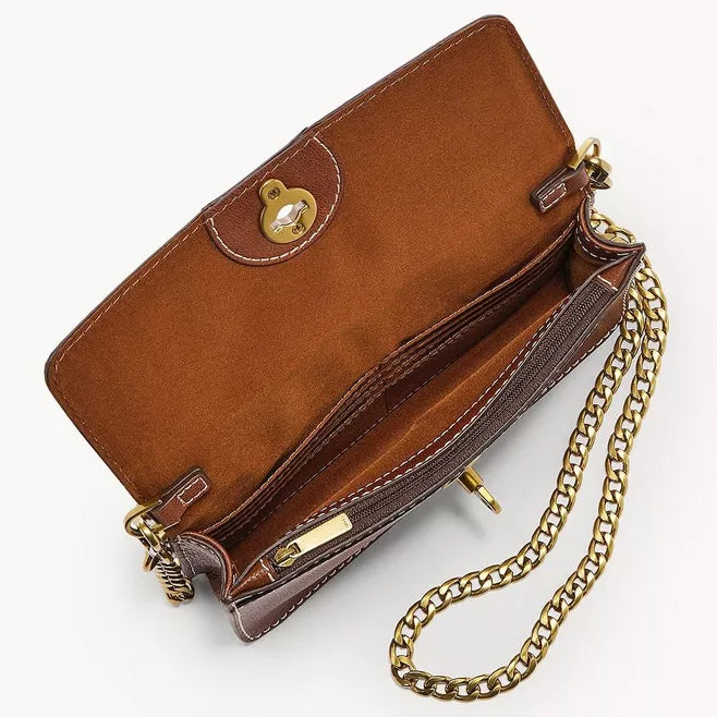 Fossil Ainsley Crossbody Brown