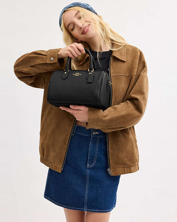 COACH ROWAN SACHEL Black