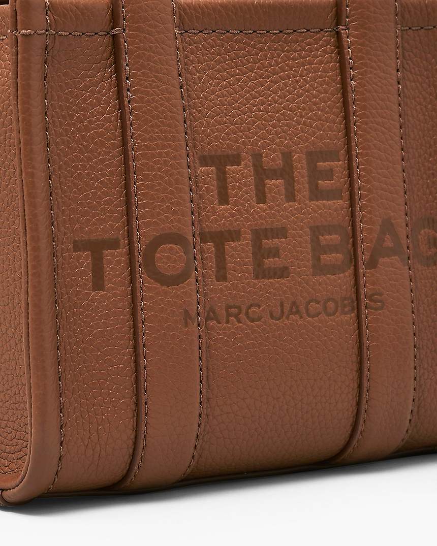 Marc Jacobs THE LEATHER CROSSBODY TOTE BAG ARGAN OIL