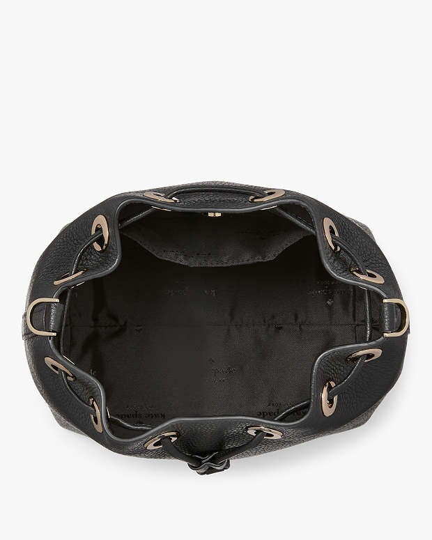 Kate Spade Emma Small Bucket Bag Black