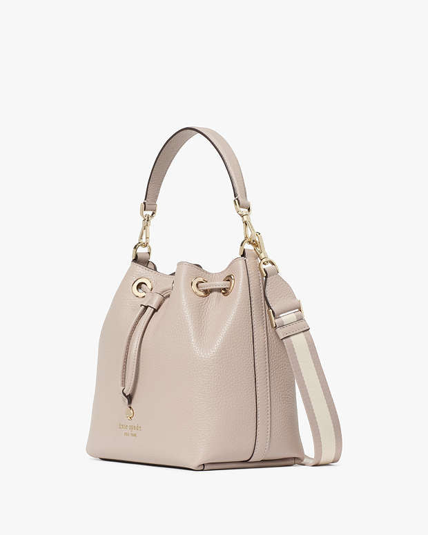 Kate Spade Emma Small Bucket Bag Cozy Grey