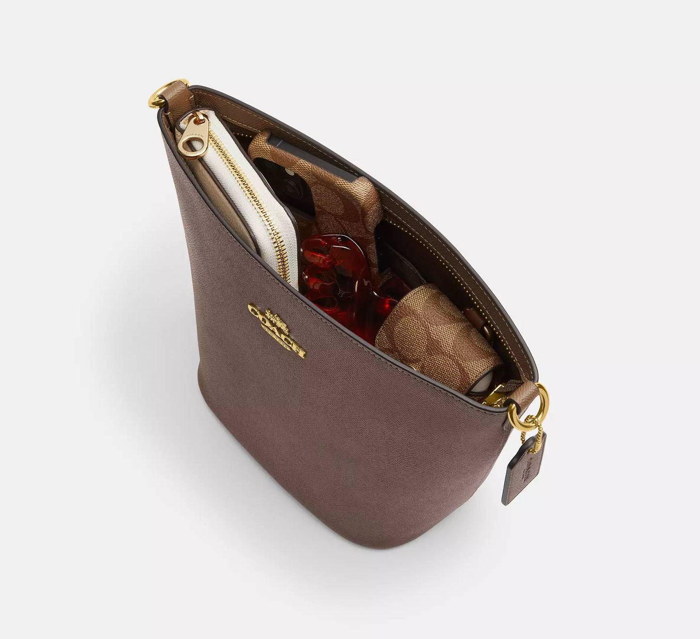 Coach Logan Duffle Bag Dark Stone