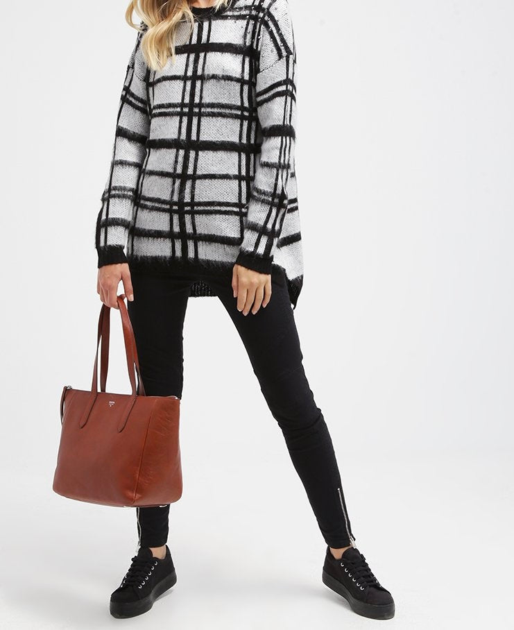 Fossil Sydney Tote Brown