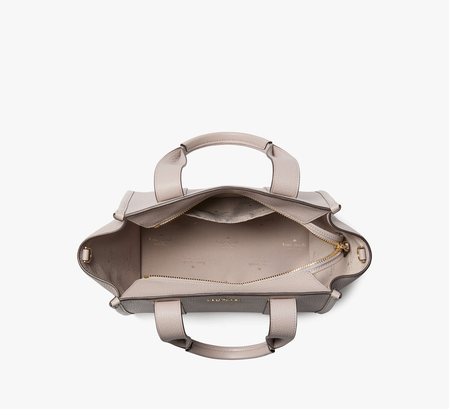 Kate Spade Kip Leather Small Tote Cozy Grey