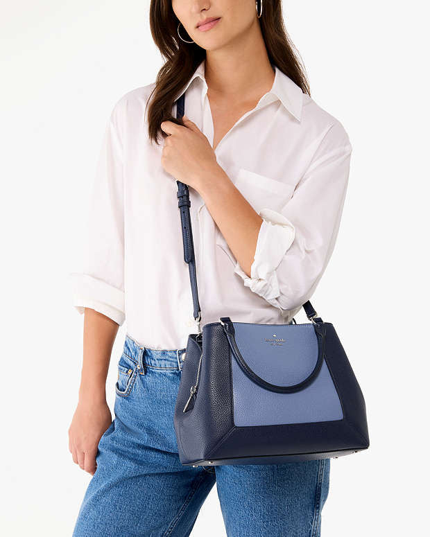 Lena Colorblock Satchel