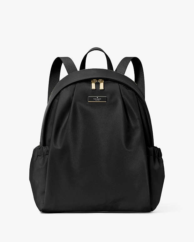 Kate Spade Carter Nylon Large Backpack Black