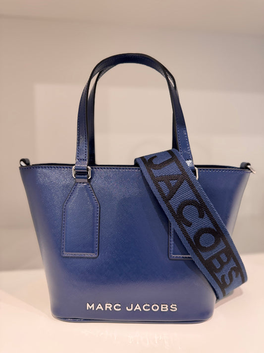 Marc Jacobs Trademark Tote Logo Blue