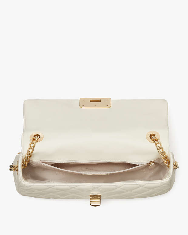 Carey Medium Flap Shoulder Bag