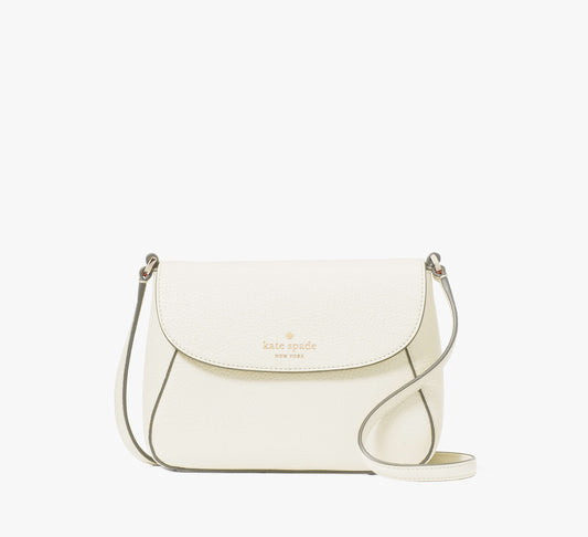 Kate Spade Monica Small Flap Crossbody Meringue