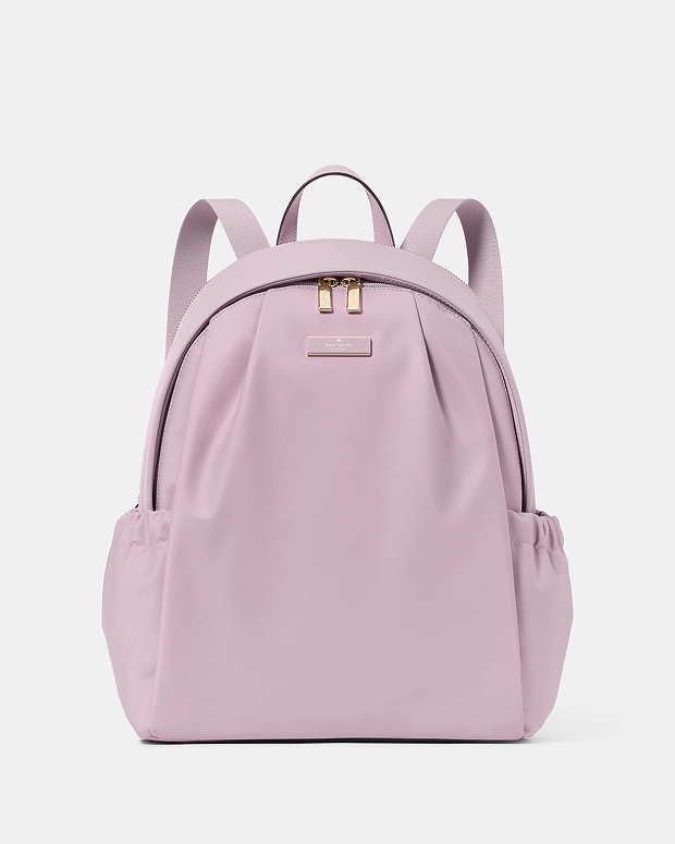 Kate Spade Carter Nylon Large Backpack Lavender Smoke