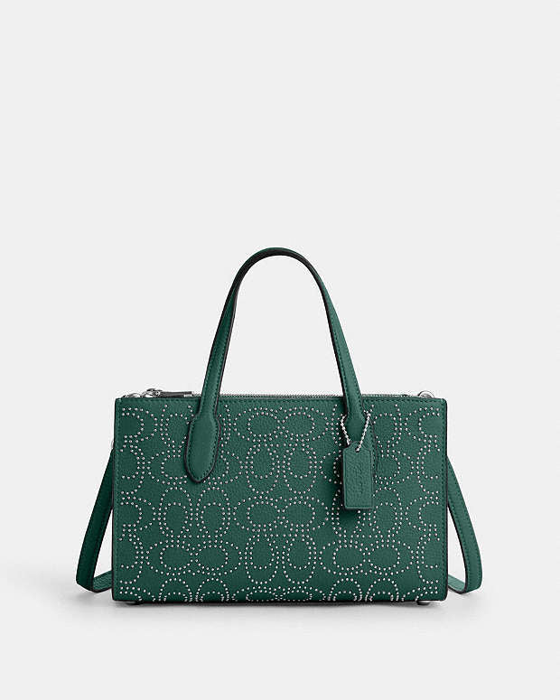 Nina Small Tote Bag With Signature Rivets