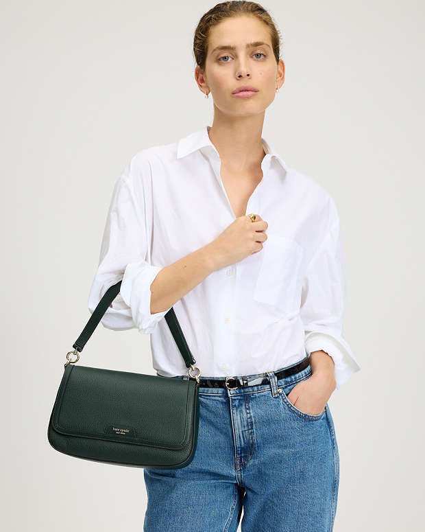 KSB- Hudson Convertible Flap Shoulder Bag