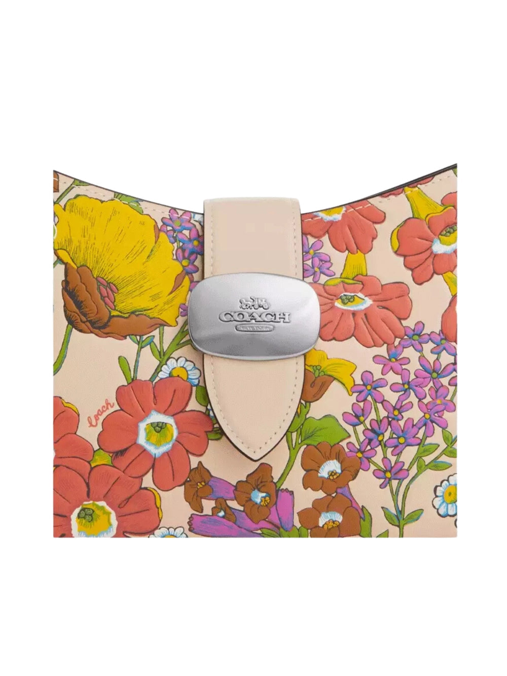 Coach Eliza Shoulder Bag With Floral Print