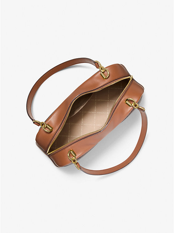 MICHAEL KORS Cecily Medium Shoulder Bag Brown Signature