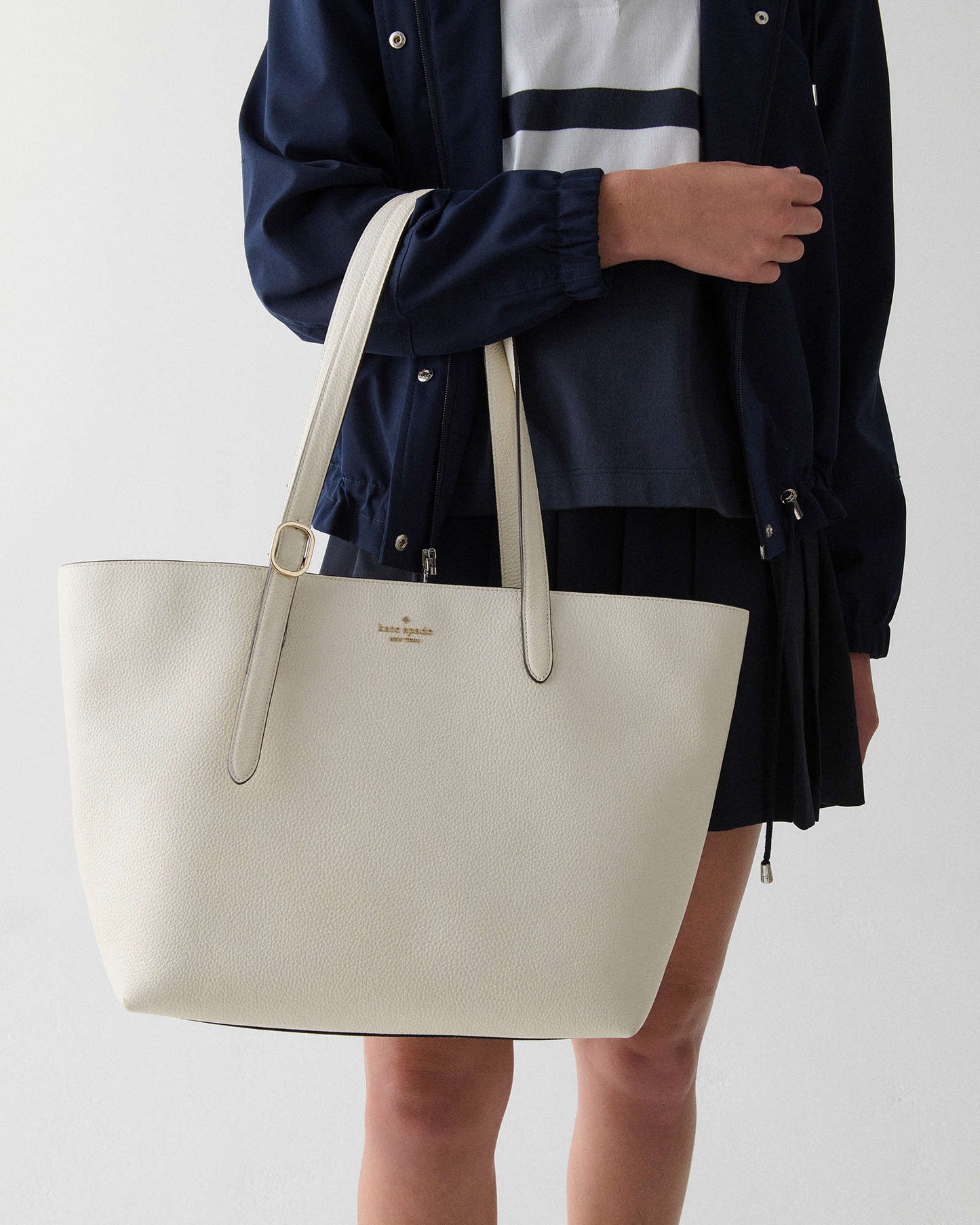 Kate Spade 454 Tote Suede Meringue