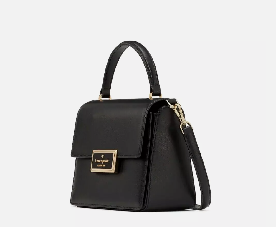 Kate Spade REEGAN TOP HANDLE CROSSBODY Black CLEARANCE (AS IS)