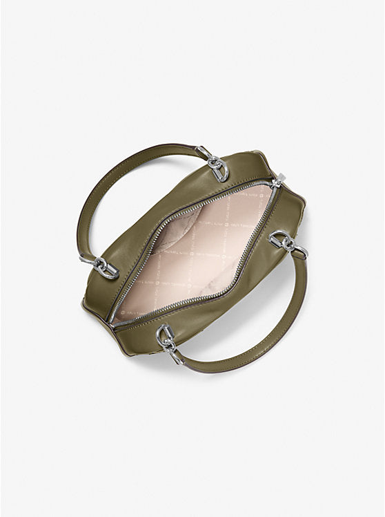 Michael Kors Cecily Small Shoulder Bag Embellished Olive