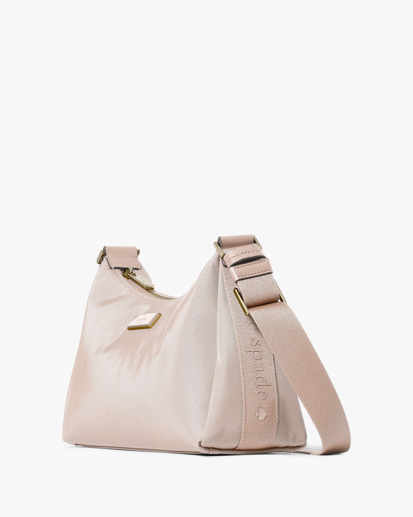 Carter Nylon Small Shoulder Bag Cozy Grey